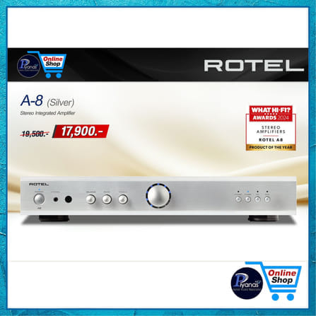 อินทิเกรตแอมป์ ROTEL : A-8 (SILVER)_4